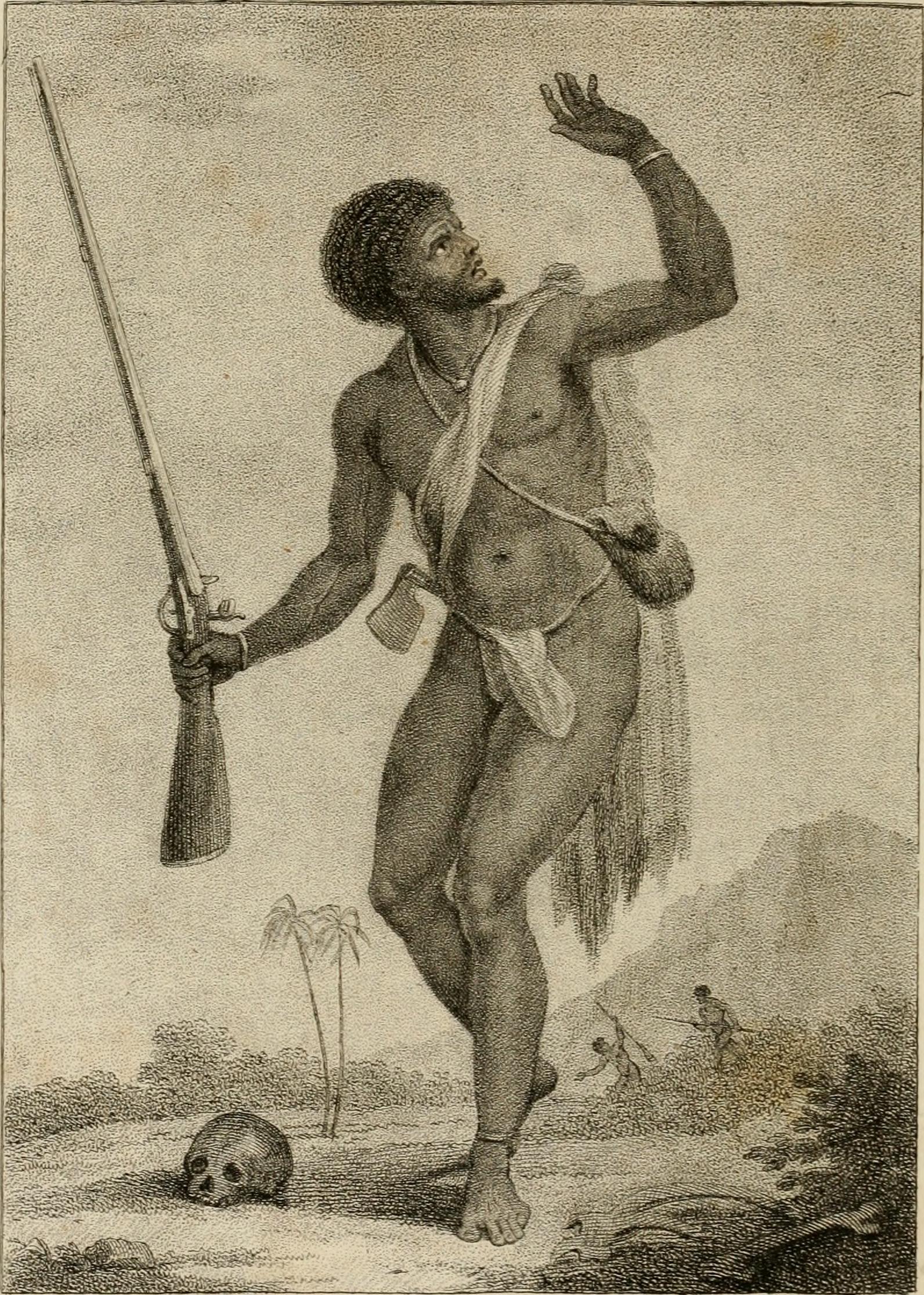 Marron in Suriname, circa 1775